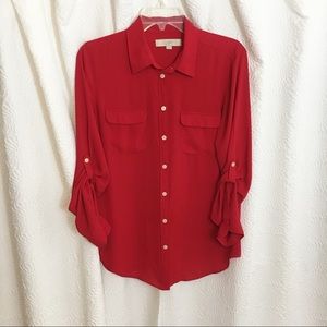 Loft foldable sleeve shirt